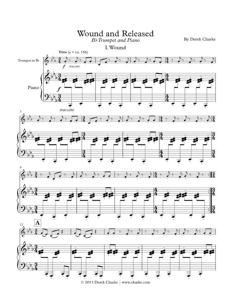 derek charke wound and released